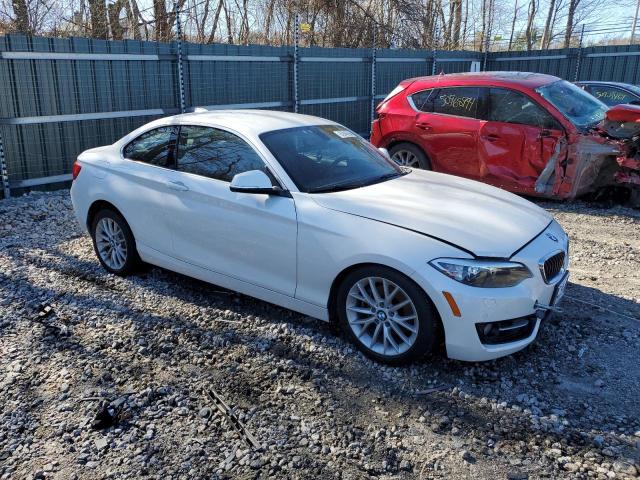 WBA1G9C5XGV599799 - 2016 BMW 228 XI SULEV WHITE photo 4