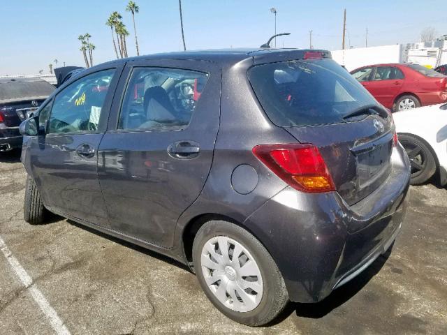 VNKKTUD3XHA075748 - 2017 TOYOTA YARIS L GRAY photo 3