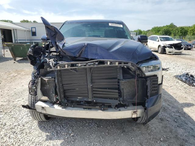 5TFNA5DB5NX018245 - 2022 TOYOTA TUNDRA CREWMAX PLATINUM Blau Foto 5