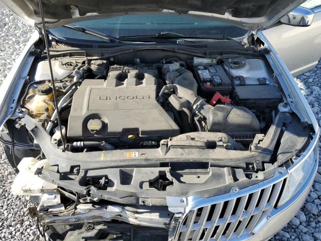 3LNHL2GC7CR829055 - 2012 LINCOLN MKZ SILVER photo 11