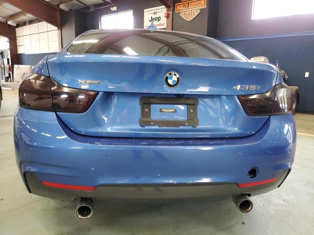 WBA4B3C51GG528178 - 2016 BMW 435 XI GRAN COUPE BLUE photo 6