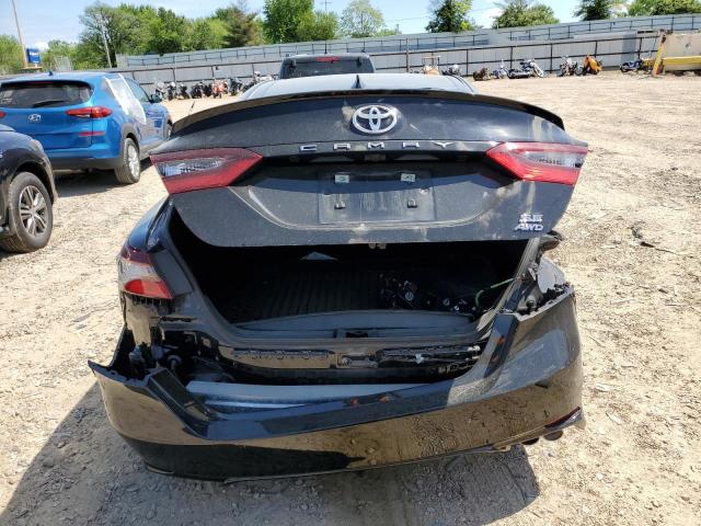 4T1T11BK4PU080349 - 2023 TOYOTA CAMRY SE NIGHT SHADE BLACK photo 6