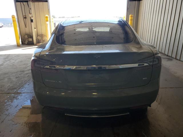 5YJSA1S17EFP56290 - 2014 TESLA MODEL S GRAY photo 6