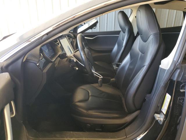 5YJSA1S17EFP56290 - 2014 TESLA MODEL S GRAY photo 7