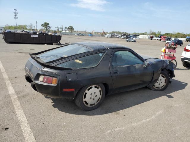 WP0JB0926FS861540 - 1985 PORSCHE 928 S BLACK photo 3