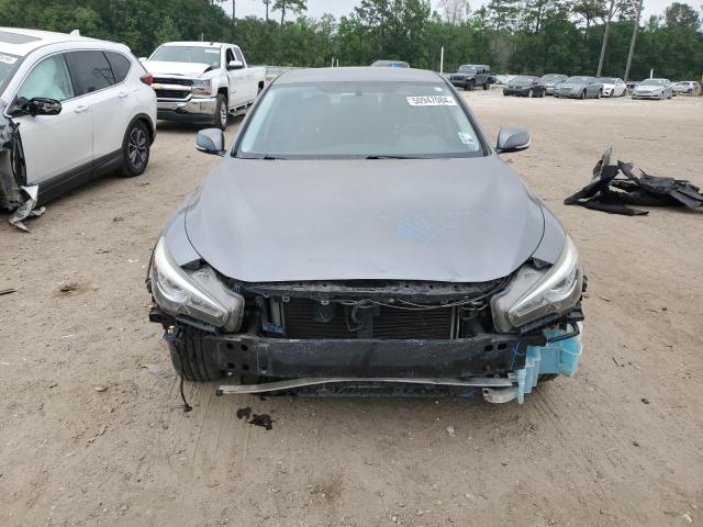 JN1BV7AP8FM341343 - 2015 INFINITI Q50 BASE GRAY photo 5