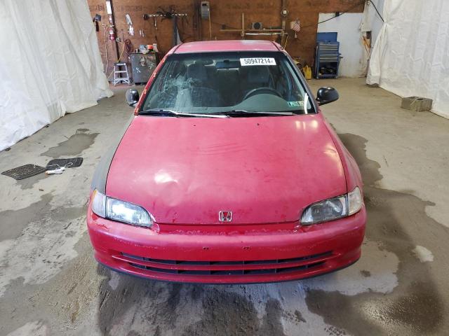 JHMEG8544SS005655 - 1995 HONDA CIVIC DX RED photo 5