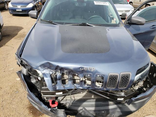 1C4PJMBX3KD409506 - 2019 JEEP CHEROKEE TRAILHAWK BLUE photo 12