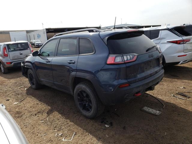 1C4PJMBX3KD409506 - 2019 JEEP CHEROKEE TRAILHAWK BLUE photo 2