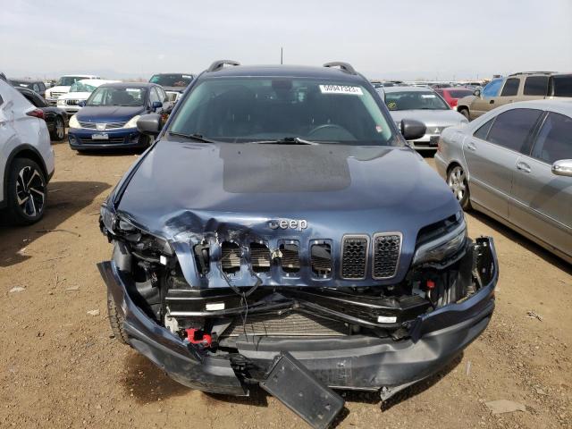 1C4PJMBX3KD409506 - 2019 JEEP CHEROKEE TRAILHAWK BLUE photo 5