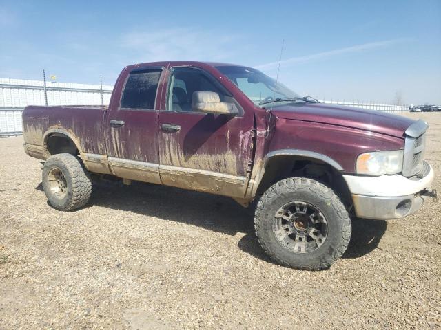 3D3KU28C83G816405 - 2003 DODGE RAM 2500 ST BURGUNDY photo 4