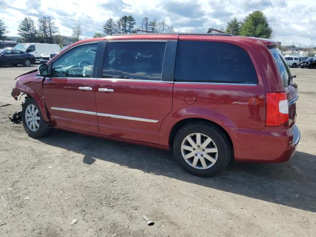 2A4RR8DGXBR749751 - 2011 CHRYSLER TOWN&COUNT TOURING L RED photo 2