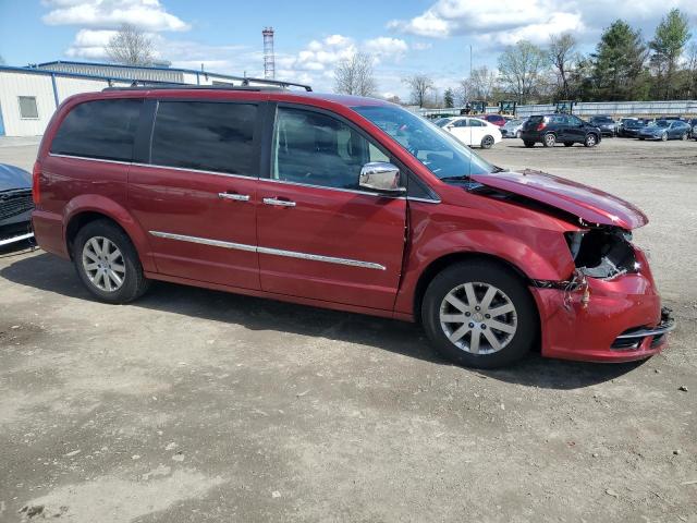 2A4RR8DGXBR749751 - 2011 CHRYSLER TOWN&COUNT TOURING L RED photo 4