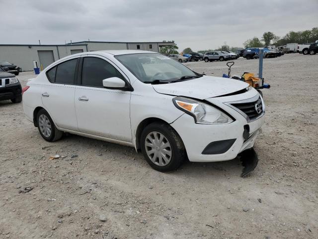 3N1CN7AP2FL873251 - 2015 NISSAN VERSA S WHITE photo 4