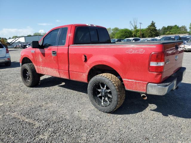 1FTRF14536NA05867 - 2006 FORD F150 RED photo 2