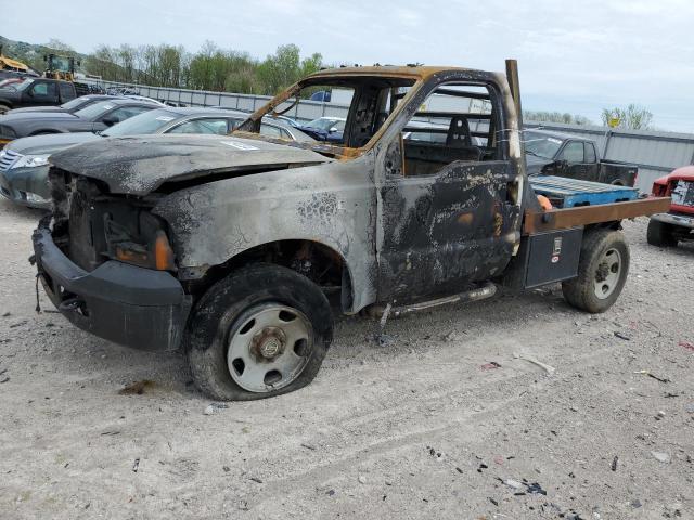 1FTWF31P86EA45883 - 2006 FORD F350 SRW SUPER DUTY BURN photo 1