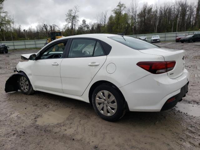 3KPA24AB6JE095243 - 2018 KIA RIO LX WHITE photo 2