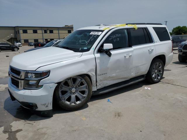 1GNSCBKC6HR224004 - 2017 CHEVROLET TAHOE C1500 LT WHITE photo 1