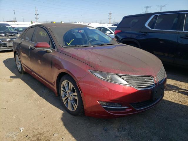 3LN6L2J9XFR619073 - 2015 LINCOLN MKZ BURGUNDY photo 4