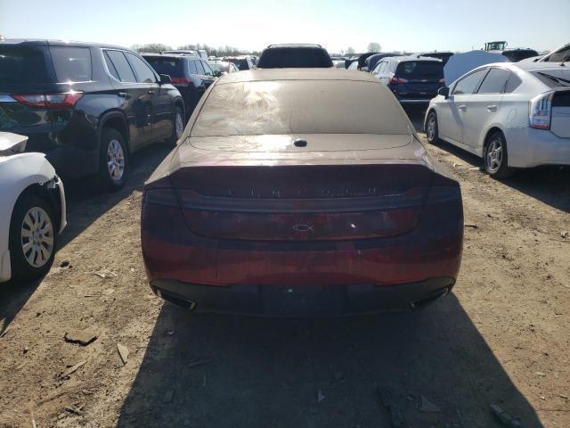 3LN6L2J9XFR619073 - 2015 LINCOLN MKZ BURGUNDY photo 6