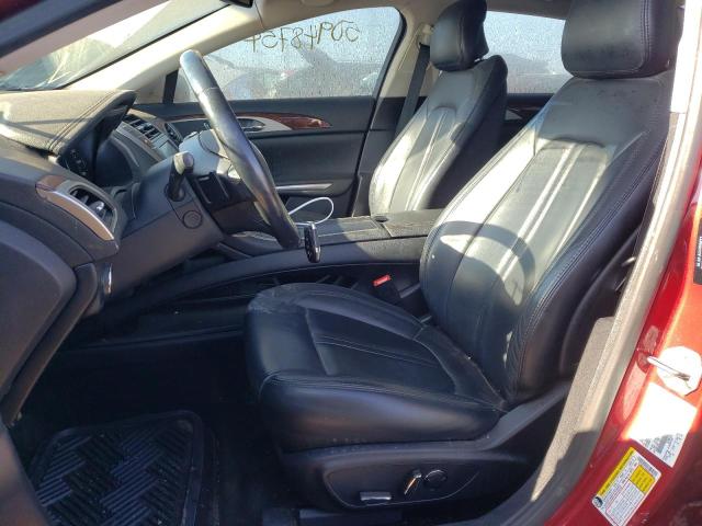 3LN6L2J9XFR619073 - 2015 LINCOLN MKZ BURGUNDY photo 7