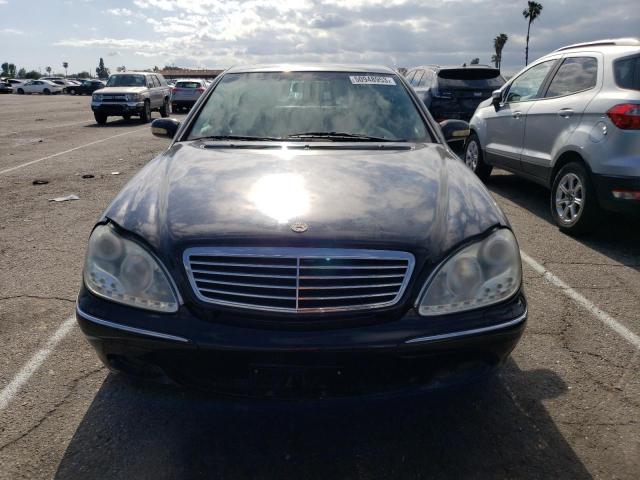 WDBNG70J3YA032917 - 2000 MERCEDES-BENZ S 430 BLACK photo 5