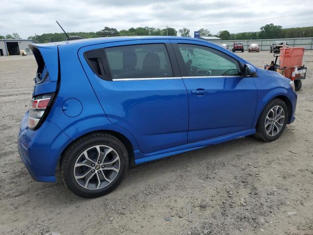 1G1JD6SB9H4156108 - 2017 CHEVROLET SONIC LT BLUE photo 3