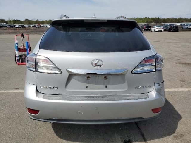 2T2BK1BA8AC071481 - 2010 LEXUS RX 350 SILVER photo 6