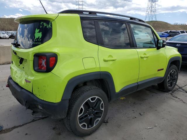 ZACCJBCBXHPG35008 - 2017 JEEP RENEGADE TRAILHAWK GREEN photo 3