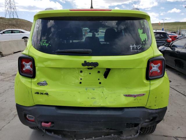 ZACCJBCBXHPG35008 - 2017 JEEP RENEGADE TRAILHAWK GREEN photo 6