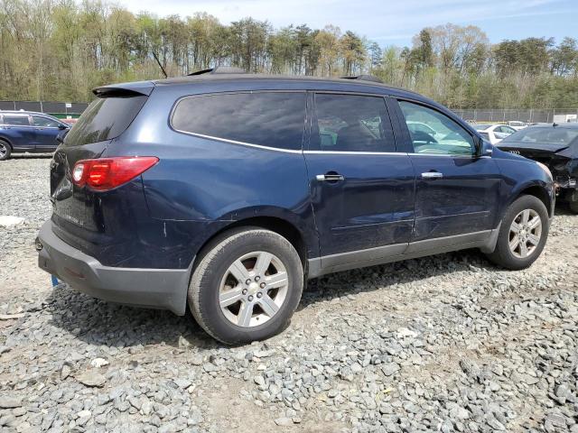 1GNKRJED2BJ414188 - 2011 CHEVROLET TRAVERSE LT BLUE photo 3