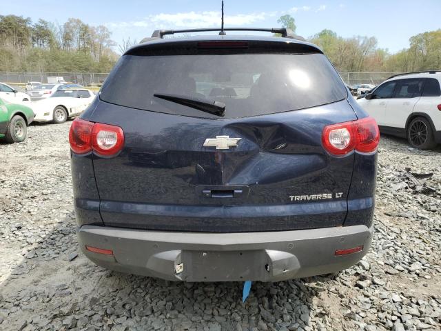 1GNKRJED2BJ414188 - 2011 CHEVROLET TRAVERSE LT BLUE photo 6