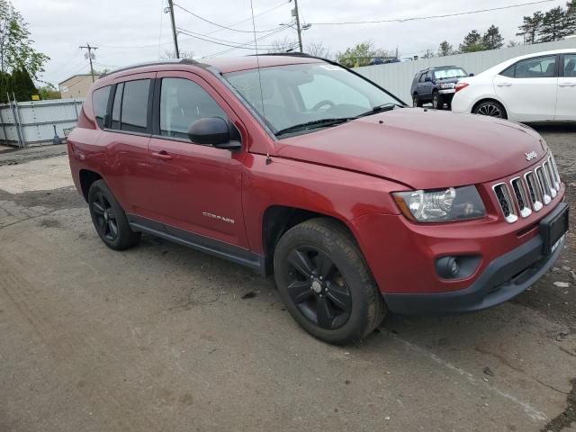 1C4NJDBB1GD617807 - 2016 JEEP COMPASS SPORT BURGUNDY photo 4