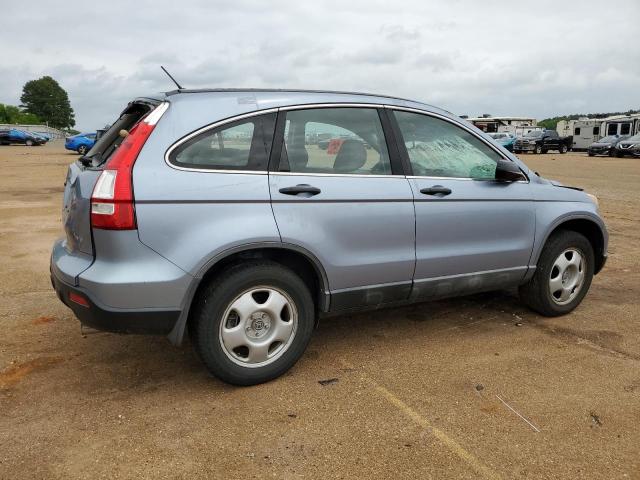 5J6RE38338L007635 - 2008 HONDA CR-V LX BLUE photo 3