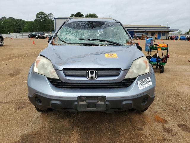 5J6RE38338L007635 - 2008 HONDA CR-V LX BLUE photo 5