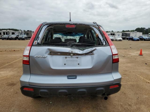 5J6RE38338L007635 - 2008 HONDA CR-V LX BLUE photo 6