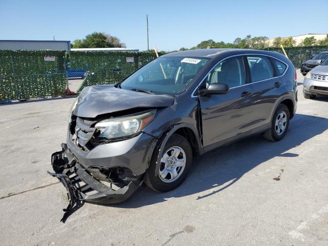 2HKRM3H38EH509680 - 2014 HONDA CR-V LX GRAY photo 1