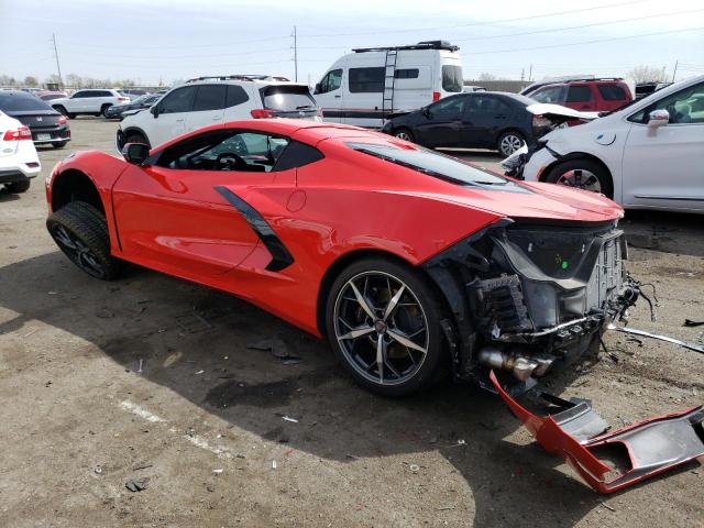 1G1YC2D41P5105350 - 2023 CHEVROLET CORVETTE STINGRAY 3LT RED photo 2