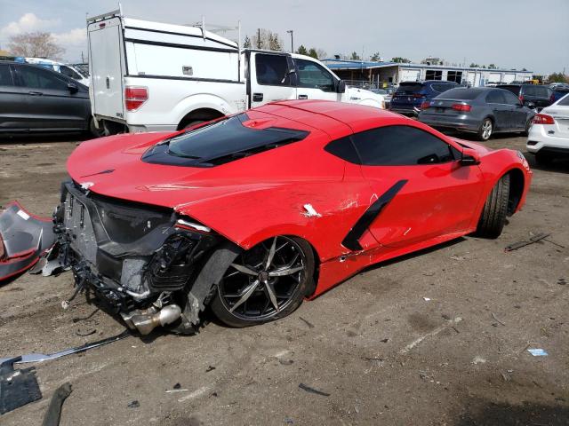 1G1YC2D41P5105350 - 2023 CHEVROLET CORVETTE STINGRAY 3LT RED photo 3