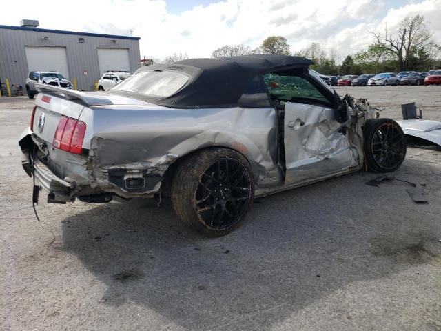 1ZVHT85H275223609 - 2007 FORD MUSTANG GT SILVER photo 3