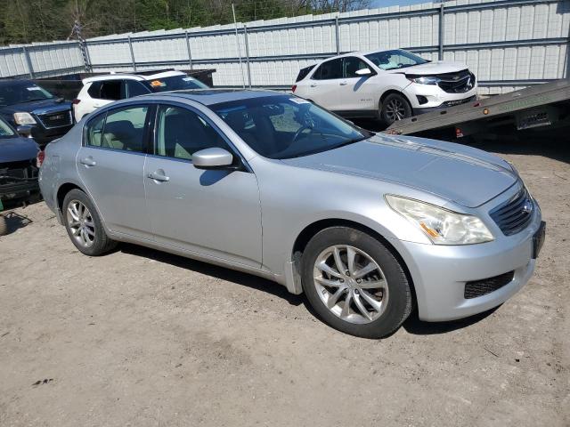 JNKCV61F59M356209 - 2009 INFINITI G37 SILVER photo 4