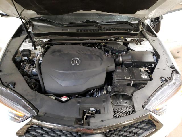 19UUB3F60JA006550 - 2018 ACURA TLX TECH+A WHITE photo 11