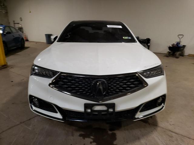 19UUB3F60JA006550 - 2018 ACURA TLX TECH+A WHITE photo 5