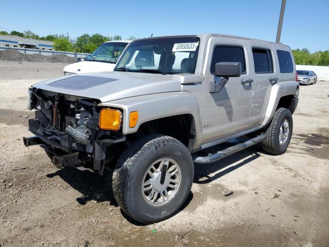 5GTDN136X68150418 - 2006 HUMMER H3 CREAM photo 1