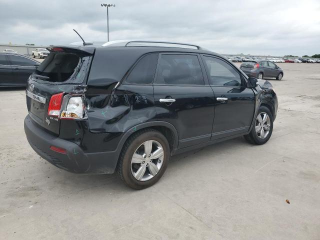 5XYKU4A27CG269468 - 2012 KIA SORENTO EX BLACK photo 3