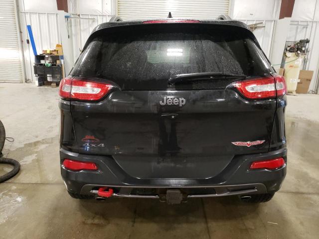 1C4PJMBS0FW510341 - 2015 JEEP CHEROKEE TRAILHAWK BLACK photo 6