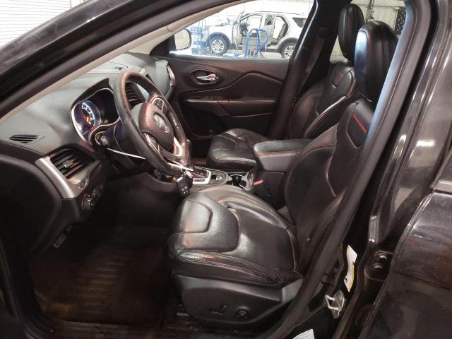 1C4PJMBS0FW510341 - 2015 JEEP CHEROKEE TRAILHAWK BLACK photo 7