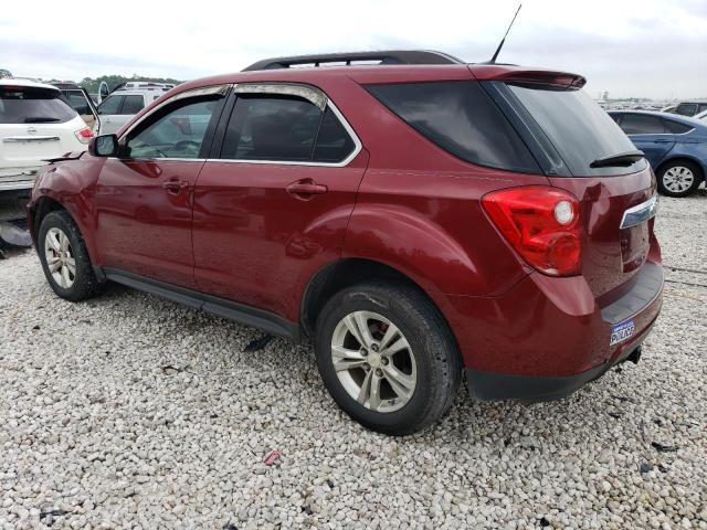 2GNALDEKXC6274225 - 2012 CHEVROLET EQUINOX LT BURGUNDY photo 2