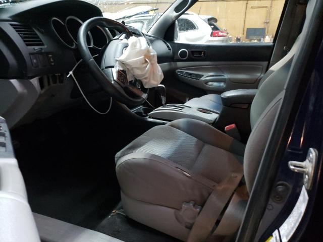 5TFLU4EN0CX044962 - 2012 TOYOTA TACOMA DOUBLE CAB BLUE photo 7