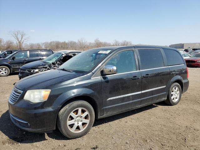 2C4RC1CG7CR143941 - 2012 CHRYSLER TOWN & COU TOURING L BLACK photo 1